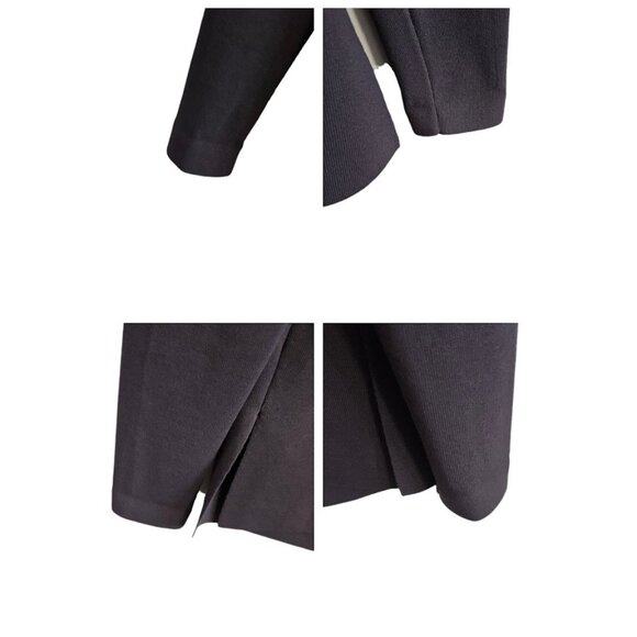 M.M. Lafleur The Woolf Jardigan Knit Jacket Cardigan Charcoal Gray XS - Picture 6 of 13